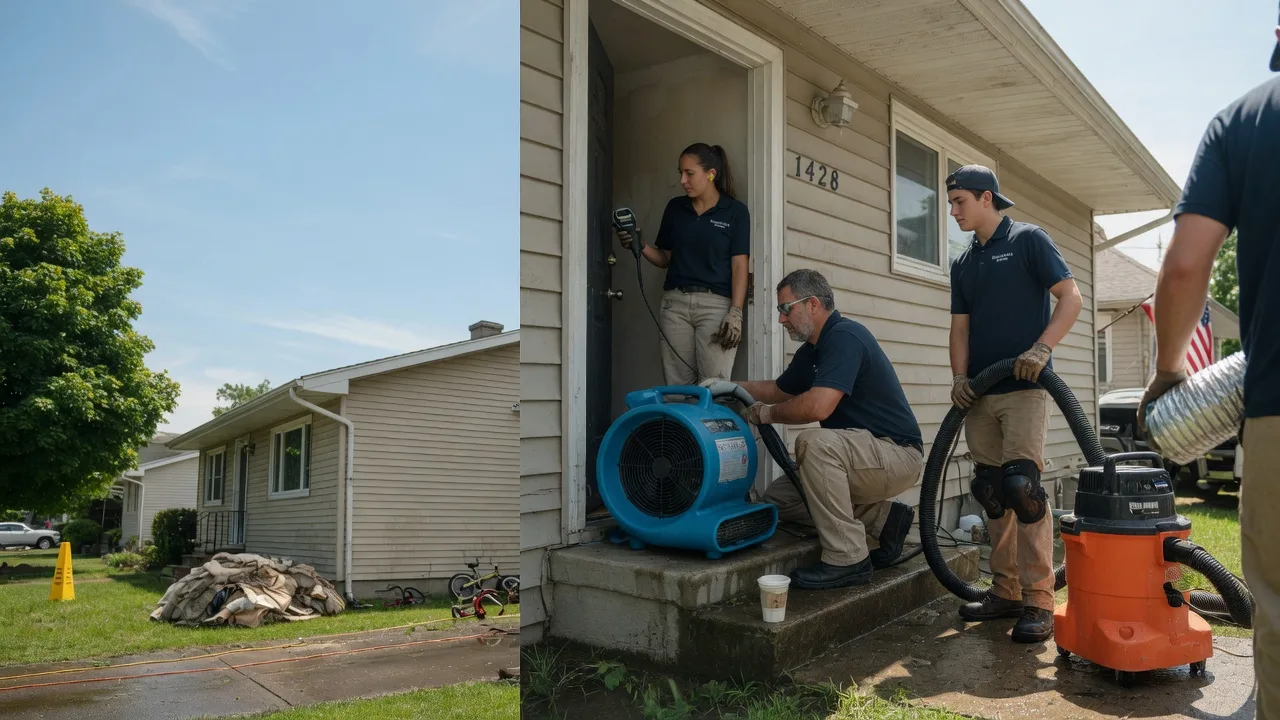 Water Damage Restoration in Forsyth, IL near me